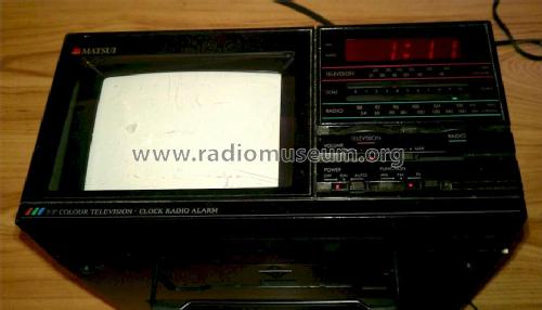Matsui 5.5' Colour Television - Clock Radio Alarm MCT 650; Dixons Retail plc; (ID = 1334419) TV Radio