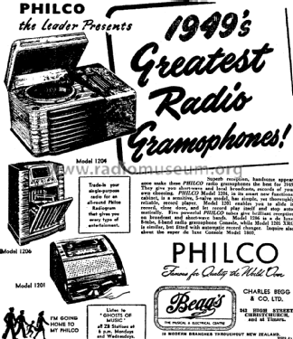 Philco 1201; Dominion Radio & (ID = 2755967) Radio