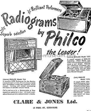 Philco 1222; Dominion Radio & (ID = 2758260) Radio