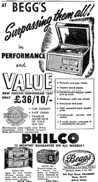 Philco 1241; Dominion Radio & (ID = 2759212) Radio