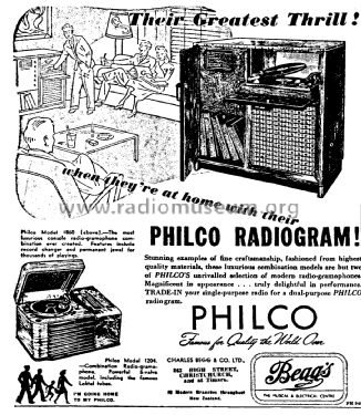 Philco 1860; Dominion Radio & (ID = 2758242) Radio