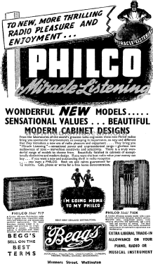 Philco 717; Dominion Radio & (ID = 2758028) Radio