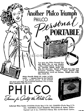 Philco 89C; Dominion Radio & (ID = 2758780) Radio