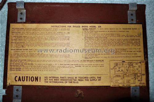 Philco 354; Dominion Radio & (ID = 2803053) Radio