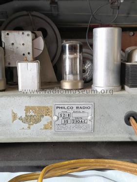 Philco 521; Dominion Radio & (ID = 2892345) Radio