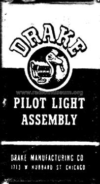 Pilot Light Assembly 100 Red; Drake Manufacturing (ID = 2198084) Radio part