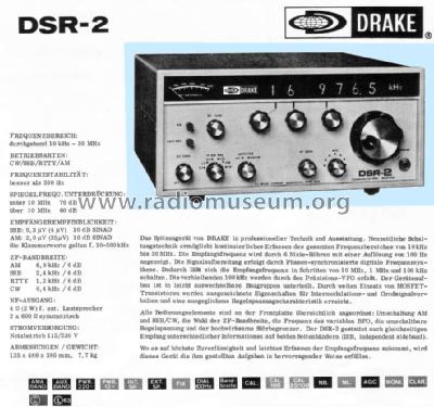 DSR-2; Drake, R.L. (ID = 744823) Commercial Re