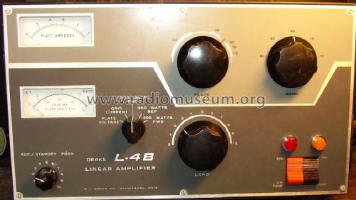 Linear Amplifier L-4B; Drake, R.L. (ID = 321160) Amateur-D