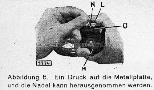 Dralowid-Tonator Elektroschalldose D.T.2; Dralowid-Werk (ID = 1584048) Microphone/PU