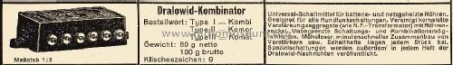 Kombinator ; Dralowid-Werk (ID = 1456519) mod-past25