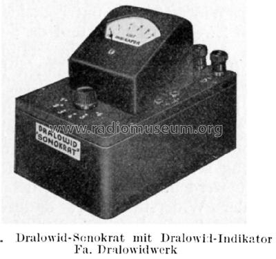 Sonokrat mit Indikator ; Dralowid-Werk (ID = 1745951) Diversos
