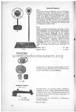 Tonator DT6; Dralowid-Werk (ID = 1730924) Micrófono/PU