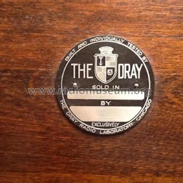5-Tube TRF Receiver ; Dray Radio (ID = 1855360) Radio
