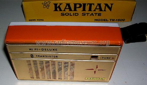 Kapitan HIFI Deluxe 8 Transistor TR-1500; Dreamland (ID = 1015075) Radio