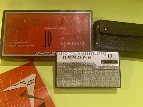 10 Ten Transistor Super DX 1051; Renown New York (ID = 2597710) Radio