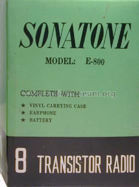 Sonatone E-800; Dreamland (ID = 1266480) Radio