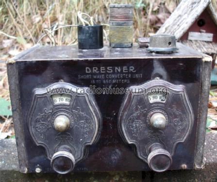 Short Wave Converter Unit 15 to 550 Meters ; Dresner Radio Mfg (ID = 1101397) Adattatore