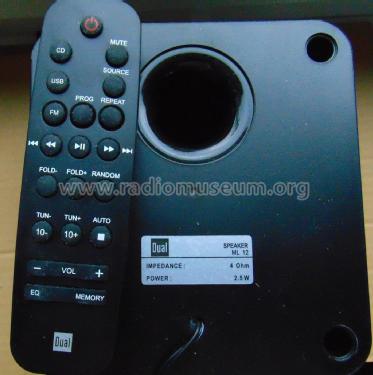 Stereo Mikro-System Radio; CD, USB ML12; Dual, DGC GmbH; (ID = 2304610) Radio