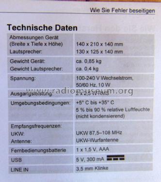 Stereo Mikro-System Radio; CD, USB ML12; Dual, DGC GmbH; (ID = 2304612) Radio