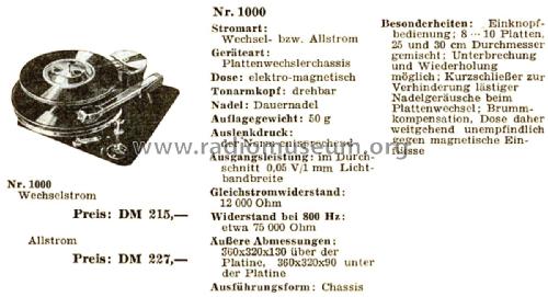 1000W; Dual, Gebr. (ID = 2173718) R-Player