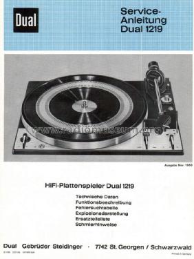 1219/T501; Dual, Gebr. (ID = 1627875) R-Player