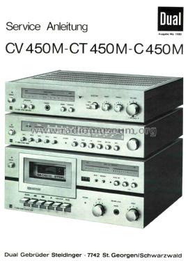 Sterero Cassette Deck C-450M; Dual, Gebr. (ID = 2069392) R-Player