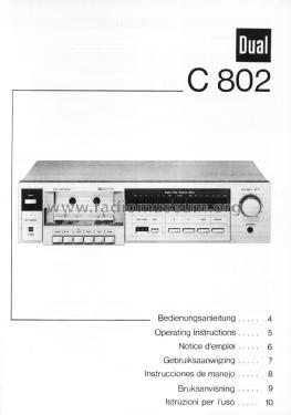 C 802; Dual, Gebr. (ID = 2070748) R-Player