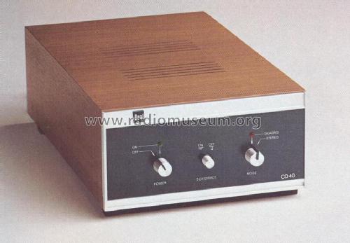 CD4 System Disk Demodulator CD 40; Dual, Gebr. (ID = 409501) Ampl/Mixer