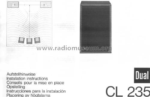 CL 235; Dual, Gebr. (ID = 818922) Speaker-P