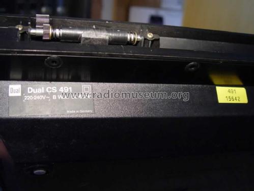 Electronic Direct Drive CS491, CS491S; Dual, Gebr. (ID = 978676) Enrég.-R