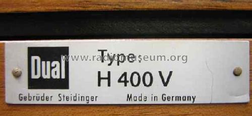 H400V; Dual, Gebr. (ID = 678094) R-Player