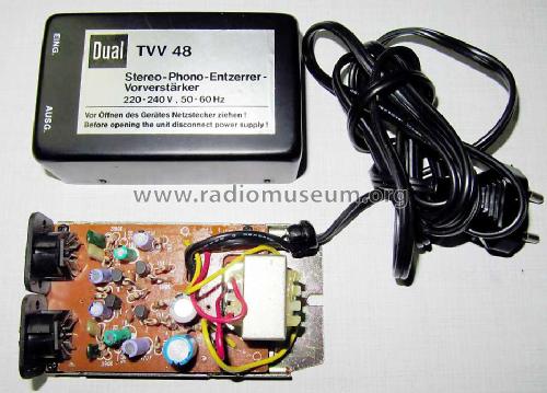 Stereo-Phono-Entzerrer-Vorverstärker TVV 48; Dual, Gebr. (ID = 1225626) Ampl/Mixer