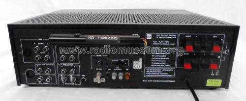 Computer Controlled Sythesizer Receiver CR1750; Dual, Gebr. (ID = 2034140) Radio