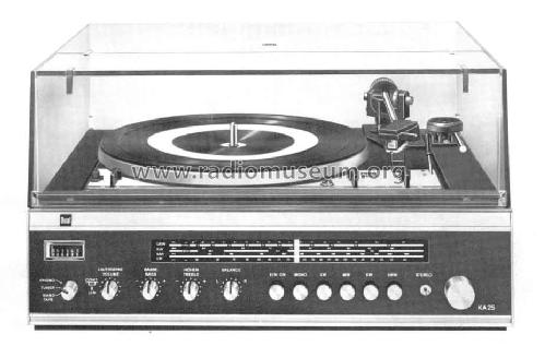HiFi-Stereo-Kompaktanlage KA25; Dual, Gebr. (ID = 286181) Radio