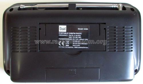 Portable DAB/FM Radio DAB 4; Dual, DGC GmbH; (ID = 1848537) Radio