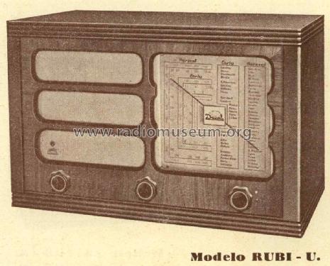 Rubí U; Ducal, Germán S.A.; (ID = 2610823) Radio