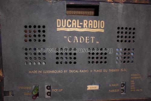 Cadet ; Ducal Radio; (ID = 1803754) Radio