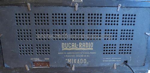 Mikado ; Ducal Radio; (ID = 1529291) Radio