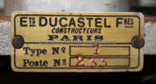 Type 1; Ducastel Frères DAHG (ID = 1545448) Radio