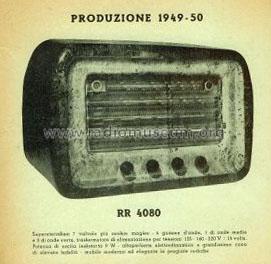RR4080; Ducati, SSR Società (ID = 1234251) Radio