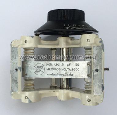 Condensatore variabile 201.5; Ducati, SSR Società (ID = 2917071) Radio part