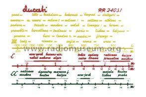 RR2403.1; Ducati, SSR Società (ID = 1957970) Radio