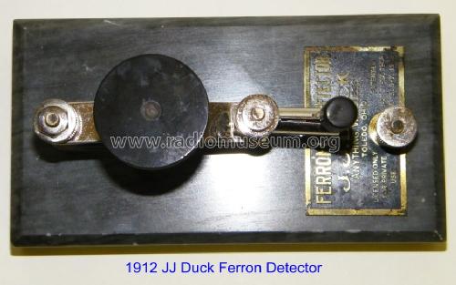 Improved Type Ferron Detector vertical type; Duck Co., J.J. and (ID = 1012450) Radio part