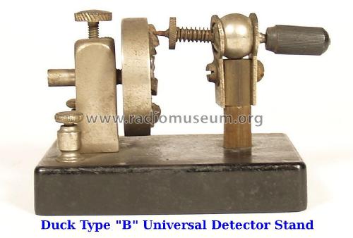 Universal Detector Stand Type B; Duck Co., J.J. and (ID = 1980762) Radio part