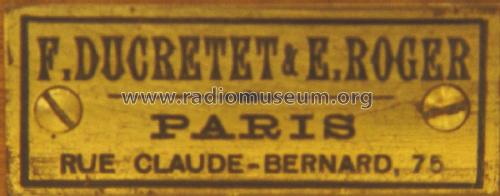 Bobine de self ; Ducretet -Thomson; (ID = 2243836) Radio part