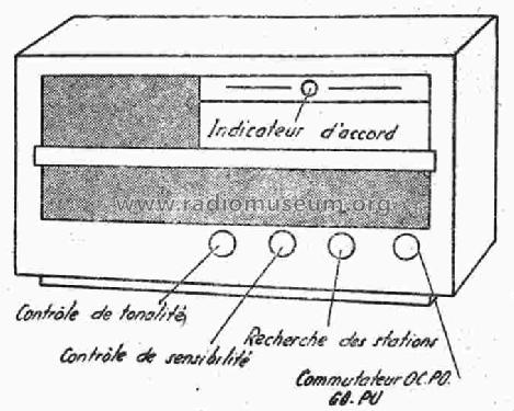 C 950; Ducretet -Thomson; (ID = 222176) Radio