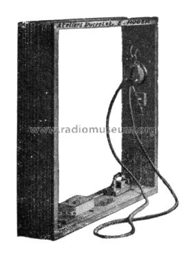 Cadre-Récepteur à galène pour signaux horaires - Time Signal Receiver No 2; Ducretet -Thomson; (ID = 1593526) Detektor