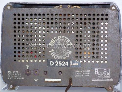D2524L ; Ducretet -Thomson; (ID = 1468176) Radio