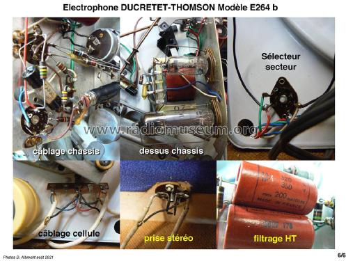 E264; Ducretet -Thomson; (ID = 2680898) Enrég.-R