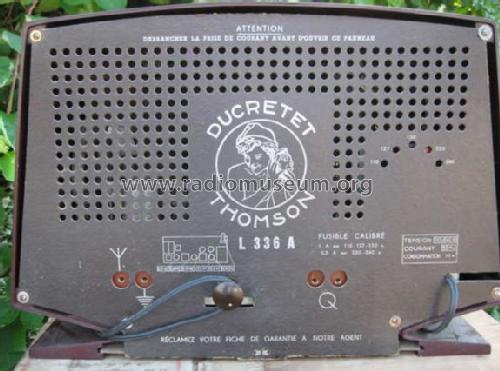 L336A; Ducretet -Thomson; (ID = 254380) Radio